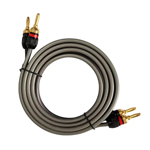 High Performance Speaker Wire with Dual Gold Plated Banana Plugs Professional Audio Cable for Home Stereo/Stage/Studio