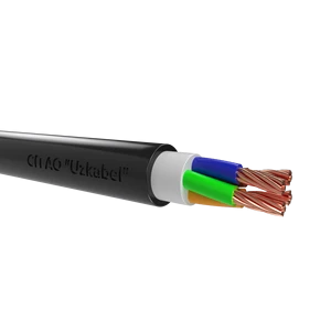 VVG PVC Copper Electrical Cable 3x35+1x16mm 0.66kV High Load Power Cable For Industrial Installations