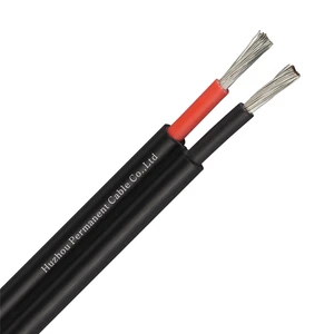 For Listed H1Z1Z1K Aluminum Alloy 6MM2 PV DC Solar Power Cable with XLPE Insulation UV Resistant for Solar Projects