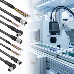 Hirose 12Pin IO Cable Assembly Trigger Cable for Industrial Camera and Control System