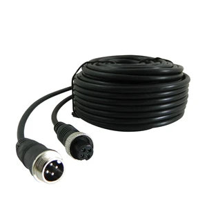 Dajiang in Stock 1M-25M 4-Pin Connector Extension Cable with Female Male Avation for Truck Bus Trailer Van Train RV Camera