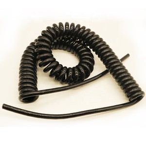 High Resilience 4 Cores Flexible Spiral Coiled Wire Electric Spiral Cable
