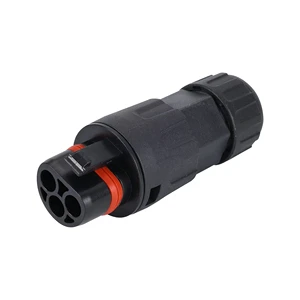 High Quality Weatherproof AC Cable Connectors IP67 Waterproof 16A 30A 500V 600V Solar Inverter Wire Connectors for Outdoor Solar