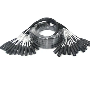 AUDIO XLR Snake Cable with PVC Jacket Multi-Channel Optical Transmission Signal Line for Stage Lighting for Canon