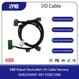 ABB Robot DSQC1006 3HAC034941-001 Harn DeviceNet I/O Cable High-Quality IRC5 Controller DeviceNet Cable Harness Free Shipping