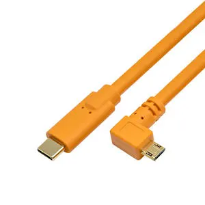 Wenlian Type-C to Micro USB Shooting Cable for A7m2/a6400/a7r2 Mirrorless Camera to Computer Data Transfer Cable