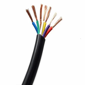 14 Gauge 7 Way Conductor Extension RV Trailer Wire Cable Wiring Insulated Heavy Duty Trailer Cable