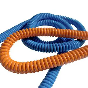 2 3 4 5 6 8 12 Core Copper Auto Electrical Spring Coiled Coil Cable PVC/PE Extension Cords Spiral Coiled Wire Cable