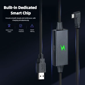 USB3.2 Type-C 5Gbps Fast Charging Data Transfer Stable Link Cables Computer Camera Mobile Phone VR-Braid PVC 1m Power Bank