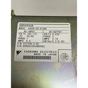 YASKAWA CACR-02-KIBA SERVOPACK Used