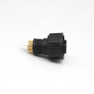 Dongguan M12 DC Plug Female PVC Connector 4 Pins A-Code Socket IP67 PLC Modules Servo Drives Sorting Machines 15A Low Voltage