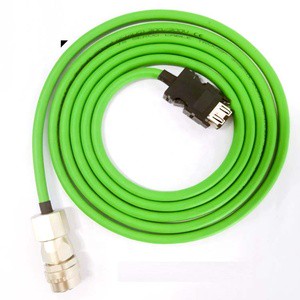 J3J4 Series Servo Cable Is Used in Mitsubishi-MR-J3ENSCBL3M-H High-power Encoder Line Green Flexible Cable 3m