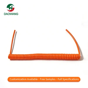 ODM Custom Spiral Cable China Factory Elastic Spring Wire PVC Tinned Copper for Industrial Solar Wind Commercial Residential