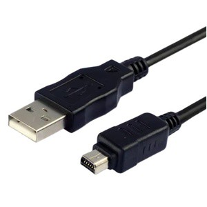 1.5M 12Pin 12P 12 Pins USB Camera Cable Data and Charging Cable for CB-USB5 / USB6 12P For---Olympus Camera