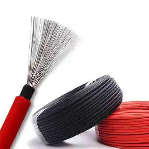 4mm² 6mm² Copper Alloy Solar Panel Cable PV Cable 15 Years Warranty