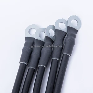 OEM ODM Automotive 4 AWG Battery Inverter Connecting Cable 4 Gauge Copper Golf Cart Car Truck Tractor Battery Cable