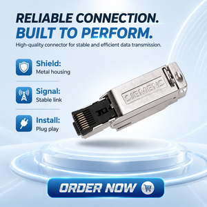 Premium 4 Core Shielded Industrial Ethernet Cable 6XV1840 2AH10 for PROFINET Factory Automation Network.