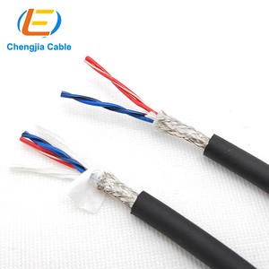 YY506 2X2X0.2 (24AWG) Servo Encoder Signal Cable Twisted Pair HIGH-FLEX Shield Servo Motor Wire Encoder/Resolver Cable