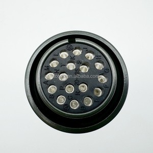 High Quality Servo Motor Connector MS3108 20-29S 17pin Industrial Threaded Plastic Connector