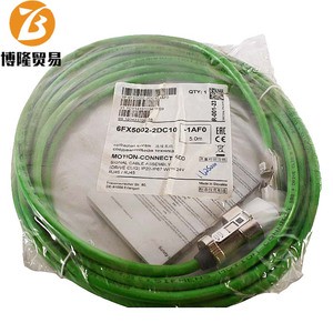Brand New Original Signal Cable Pre-assembled 6FX5002-2DC10-1AF0 SINAMICS DRIVE-CLiQ MOTION-CONNECT Plc Encoder Cable in Stock