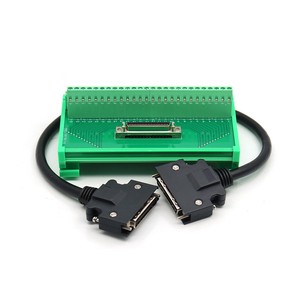 Delta Servo A2 CN1 50pin Terminal Board SCSI 50pin Data Cable