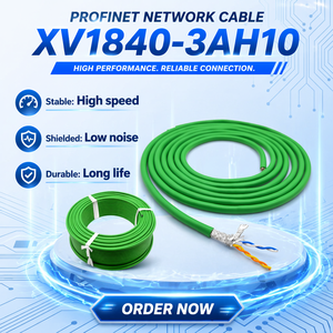 Durable 4 Core Shielded Industrial Ethernet Cable 6XV1840 2AH10 for Factory Automation Network.