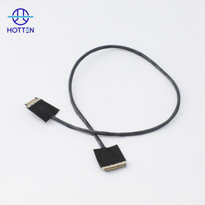 Hotten Customizable EDP Cable 30 Pin To 40 Pin LVDS Micro Coaxial Cable Flexible Cable For LCD Panel Display Computers