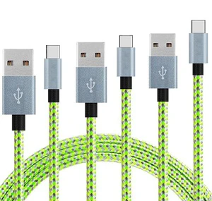 USB C Type C Cable to USB a Cables Braided 2m