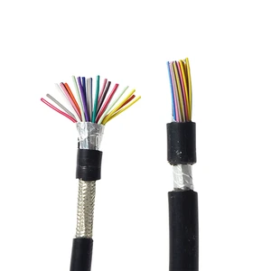 High-voltage Aluminum Shield Stranded Wire Shielded Spiral Cable UL2586 USB Cable Roll