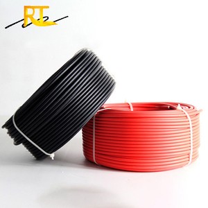 Wholesale Tinned Copper Conductor Solar Cable Xlpe Insulation PV1-F H1Z2Z2-K 2.5mm 4mm 6mm 10mm 16mm Solar Cable