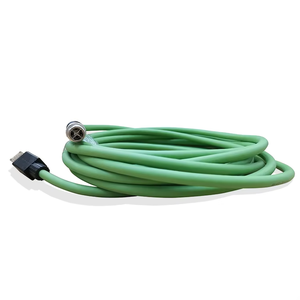 M12 X-code D-code RJ45 Industrial Ethernet Cable PUR PVC Shielded 8 Pin Male IP67 Waterproof CC-link cable modbus cable