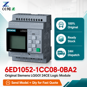 New Original Siemens Plc Logo 8 24CE Logic Module Ethernet Display Power Supply Programmable Logic Controller 6ED1052-1CC08-0BA2