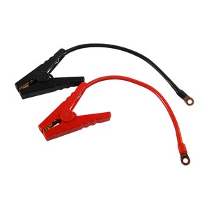 Car Battery Alligator Clip Adapter Cable Jump Start & Charging Converter Wire With O Ring Terminal Auto Emergency Power