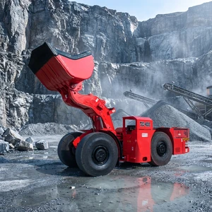 10 Ton Electric Underground Scooptram 4m3 LHD Mining Loader Cable Reel Driven TuoXing TC-410E