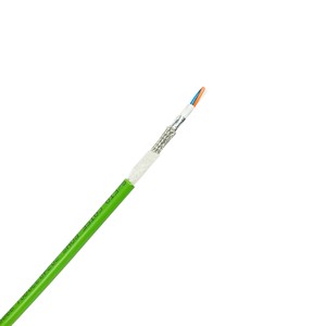 Factory Customizable Industrial Network Cable Twisted Pair RJ45 CAT5 (PUR) Waterproof Cable PROFINET Ethernet Cable