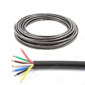 SAE Trailer Truck Connect Cable Wire Copper Conductor 7 Pin Way ABS Trailer Wiring Cable