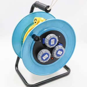 Cable Reel Cee Plug Outdoor H07rn-F Rubber Cable 3G1.5 to 3G2.5 25-50m