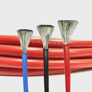 Extra Soft Silicone Wire High Temperature Resistant for Household Use Model Aircraft Lithium Batteries Featuring Rubber