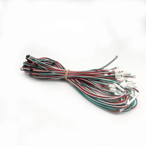 2.5mm Pitch Female Pa66 IP66 Computer Electronic Adapter Custom 2-4 Pin JST XH 2.5 Cable Harness Assembly 10way Cables