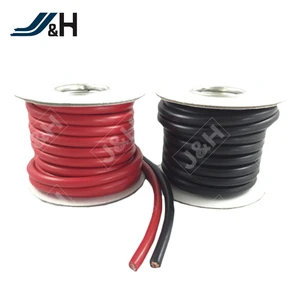 Pure Copper Frosted Transparent PVC Insulation Car Audio Power Battery Cable