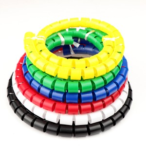 Flexible Spiral Wrapping Cable Management System Abrasion Resistant 42mm CE Certified for Office and PC