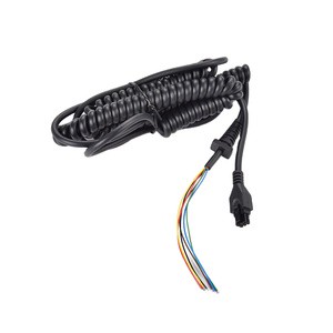 OEM Reasonably Priced TPU Tin Copper Conductor 0.6/1KV Low Voltage RJ11 4P4C Spring Coiled Spiral Trailer Power Cable TEC-CO-005