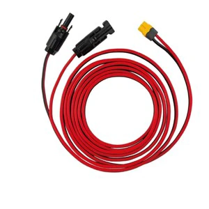 Linkyou High Quality MC XT60 High Voltage Solar Power Energy Connector Copper Conductor PVC Insulated 1000V/1500V Solar Cable