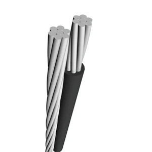 16mm2 Low Voltage Aerial Bundle cable Triplex Wire 2 X 16 Mm2 ABC cable