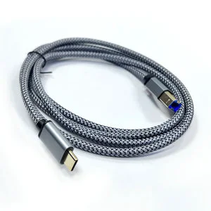 USB-C USB 2.0 Data Cable PVC USB 3.1 Type C Male Connector B Type Male for Printer Projector Camera Microphone Car Speaker
