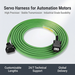 Delta Industrial Electrical Cable ASD-A2-EN0003-G Servo Motor Encoder Wiring Harness