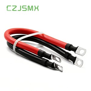 2AWG Power Battery Cables with 3/8