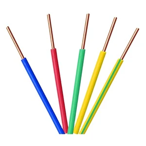 Electrical Cable Wire 0.5mm2 0.75mm2 1mm2 1.5mm2 2.5mm2 4mm2 6mm2 100M Per Reel