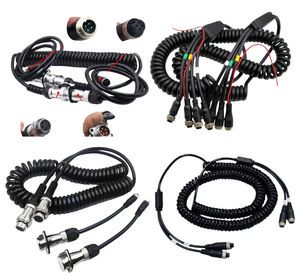 Factory Customization Vehicle-mounted Waterproof Engineering Connection Cables Truck Trailer Towing Cable