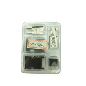 SM-10P 10 Pin Plug MR-JEJ3J4 Servo Drive CN2 10 Core Encoder Cable Connector